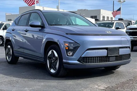 Blue 2024 Hyundai Kona Electric SEL for sale in Topeka, KS