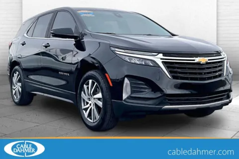 Black 2022 Chevrolet Equinox LT for sale in Topeka, KS