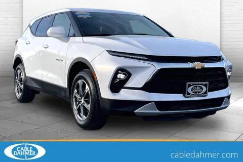 White 2025 Chevrolet Blazer 2LT for sale in Topeka, KS