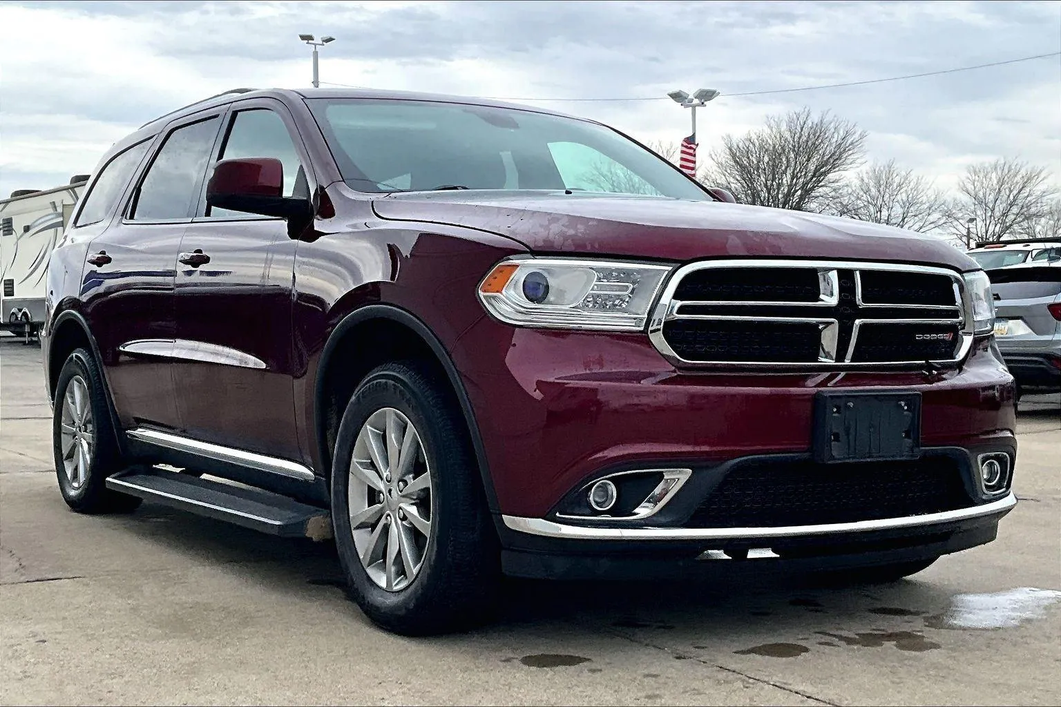 Red 2017 Dodge Durango SXT for sale in Topeka, KS