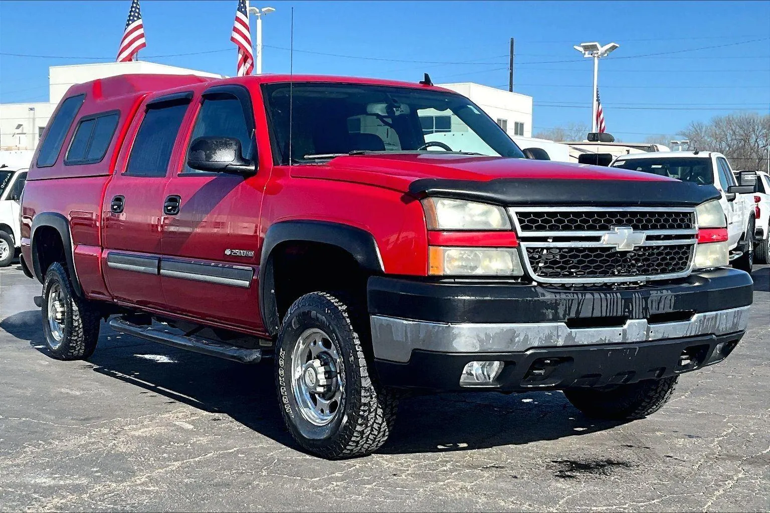Red 2006 Chevrolet Silverado 2500 HD LT3 for sale in Topeka, KS