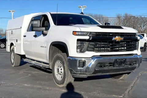 White 2024 Chevrolet Silverado 2500 HD WT for sale in Topeka, KS