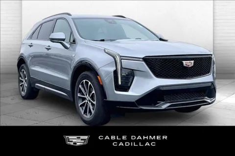 Silver 2024 Cadillac XT4 Sport for sale in Topeka, KS