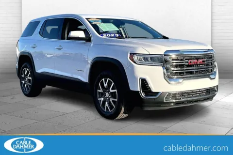 White 2023 GMC Acadia SLE for sale in Topeka, KS