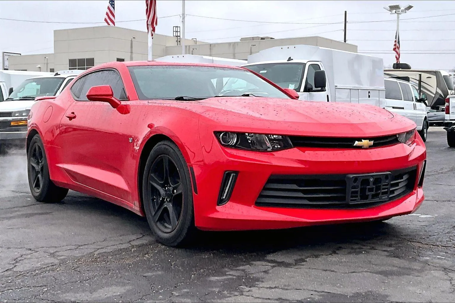 Red 2017 Chevrolet Camaro 1LT for sale in Topeka, KS
