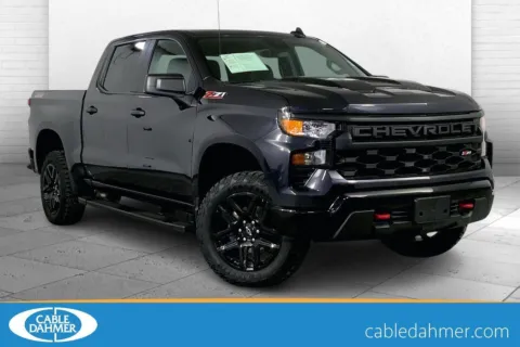 Gray 2024 Chevrolet Silverado 1500 Custom Trail Boss for sale in Topeka, KS