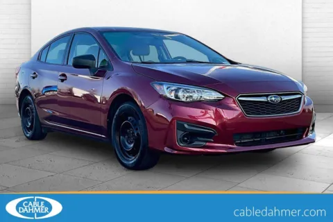 Red 2019 Subaru Impreza 4DR SDN 2.0I CVT for sale in Topeka, KS