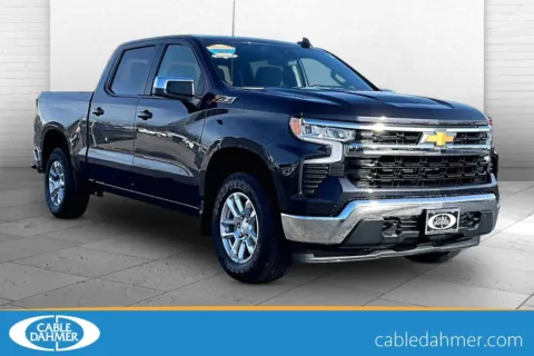 Gray 2023 Chevrolet Silverado 1500 LT for sale in Topeka, KS