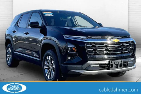 Black 2025 Chevrolet Equinox LT for sale in Topeka, KS