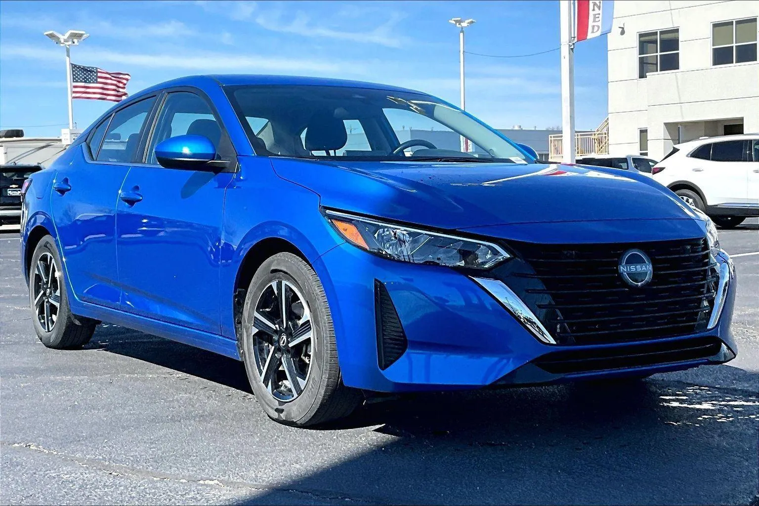 Blue 2025 Nissan Sentra SV for sale in Topeka, KS