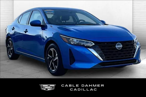 Blue 2025 Nissan Sentra SV for sale in Topeka, KS