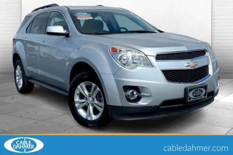 Silver 2013 Chevrolet Equinox LT for sale in Topeka, KS