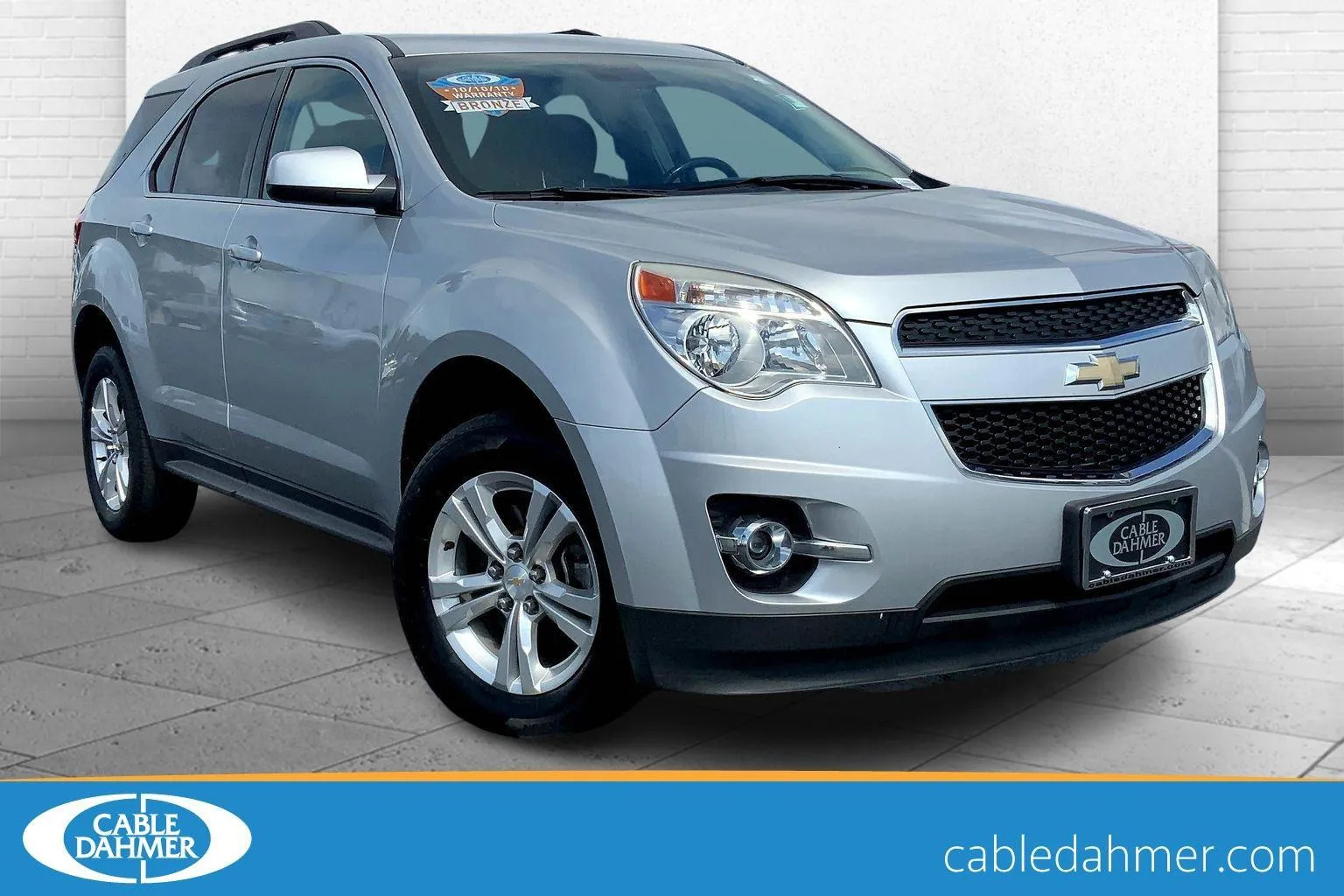 Silver 2013 Chevrolet Equinox LT for sale in Topeka, KS