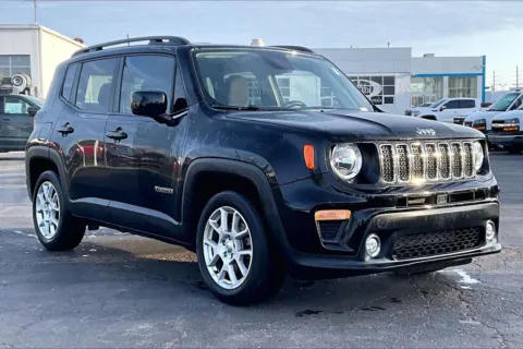 Black 2019 Jeep Renegade Latitude for sale in Topeka, KS
