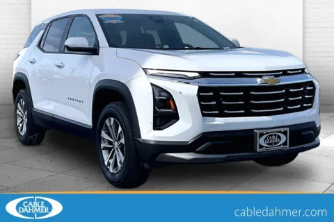 White 2025 Chevrolet Equinox LT for sale in Topeka, KS