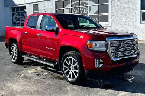 Red 2021 GMC Canyon 4WD Denali for sale in Topeka, KS