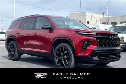 Red 2024 Chevrolet Traverse RS for sale in Topeka, KS