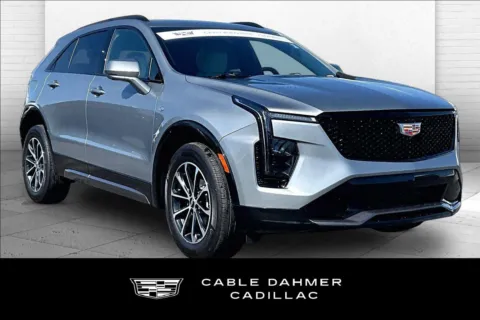 Silver 2024 Cadillac XT4 Sport for sale in Topeka, KS