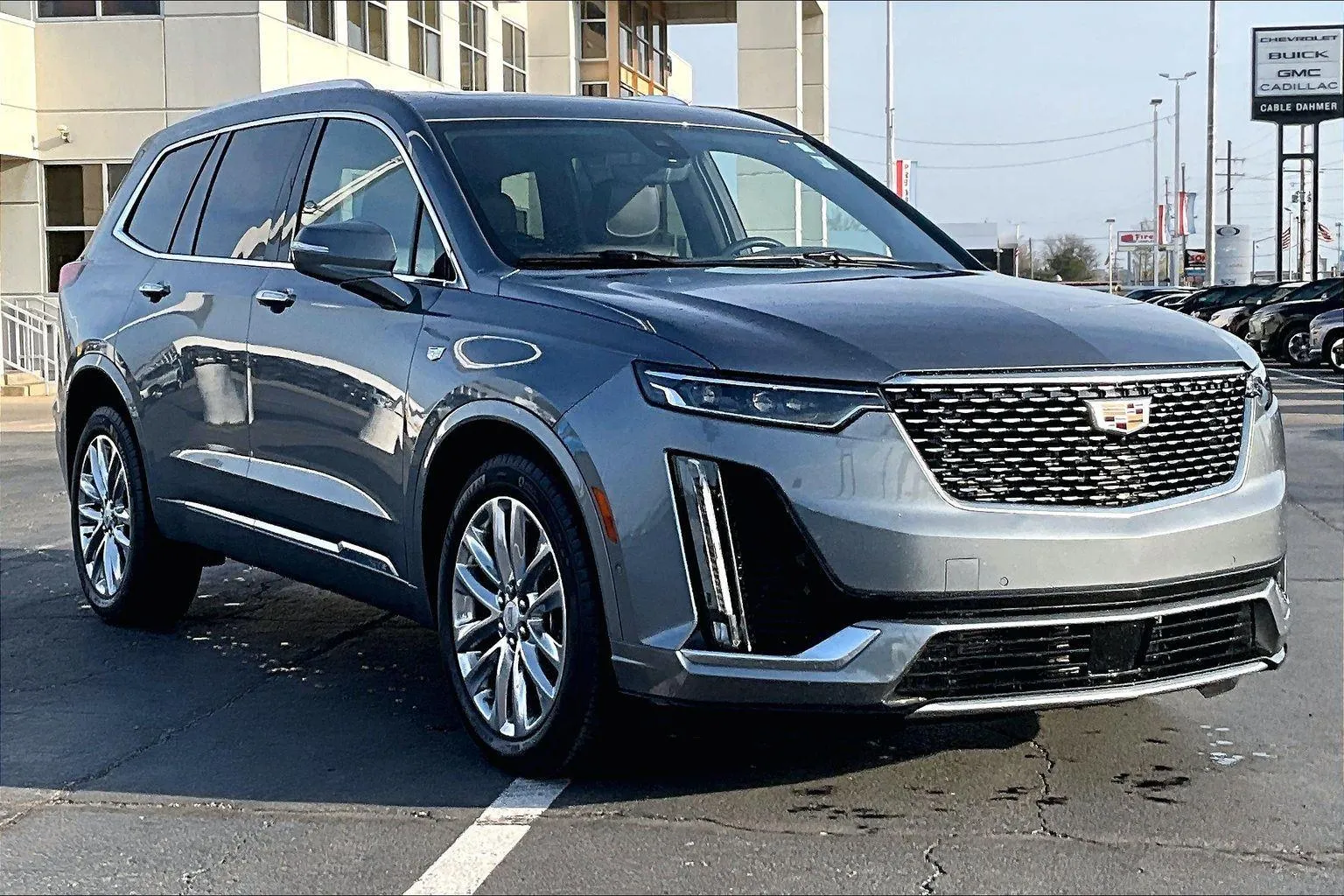 Gray 2022 Cadillac XT6 Premium Luxury for sale in Topeka, KS