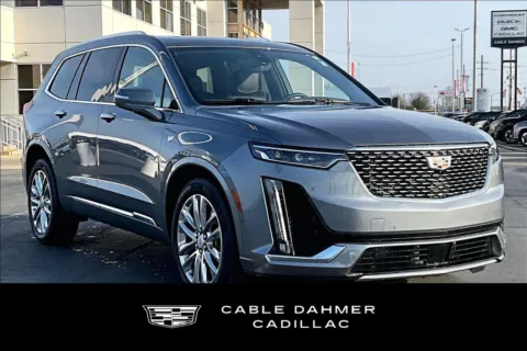 Gray 2022 Cadillac XT6 Premium Luxury for sale in Topeka, KS