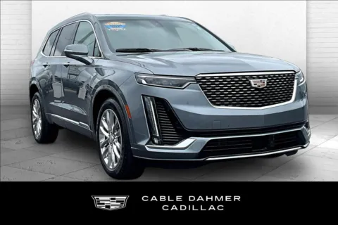 Gray 2022 Cadillac XT6 Premium Luxury for sale in Topeka, KS