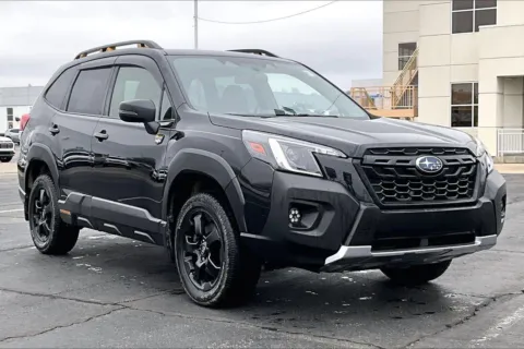 Black 2023 Subaru Forester Wilderness for sale in Topeka, KS