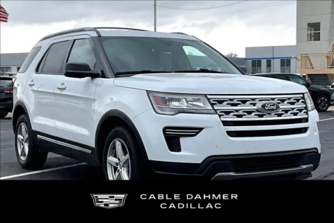 White 2019 Ford Explorer XLT for sale in Topeka, KS