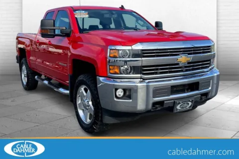 Red 2015 Chevrolet Silverado 2500 HD LT for sale in Topeka, KS