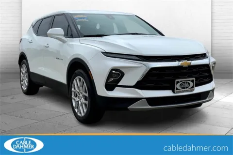 White 2023 Chevrolet Blazer LT for sale in Topeka, KS