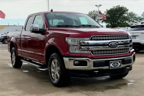Red 2018 Ford F-150 Lariat for sale in Topeka, KS