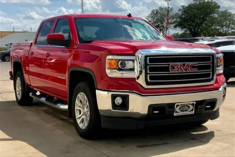Red 2014 GMC Sierra 1500 SLE for sale in Topeka, KS