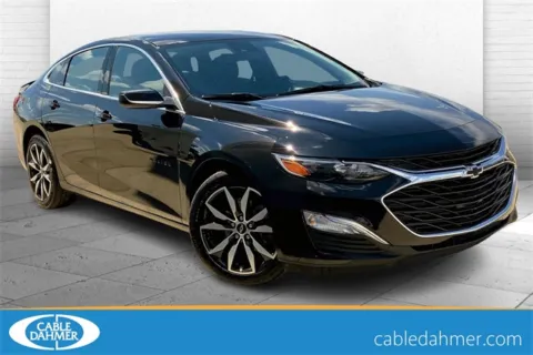 Black 2023 Chevrolet Malibu RS for sale in Topeka, KS