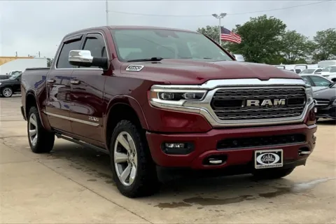 Red 2019 Ram 1500 Limited for sale in Topeka, KS