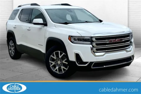 White 2023 GMC Acadia SLT for sale in Topeka, KS