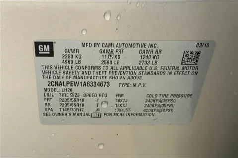 More photos of 2010 Chevrolet Equinox LT at Cable Dahmer of Topeka, KS