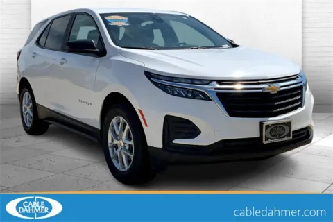 White 2023 Chevrolet Equinox LS for sale in Topeka, KS