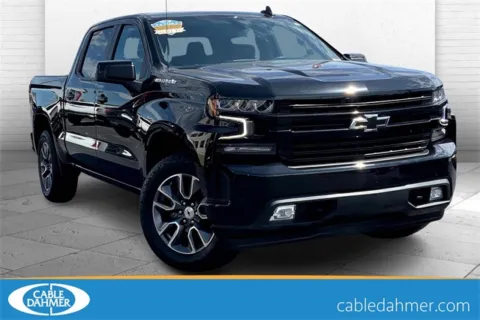 Black 2021 Chevrolet Silverado 1500 RST for sale in Topeka, KS