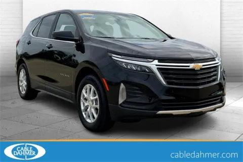 Black 2022 Chevrolet Equinox LT for sale in Topeka, KS