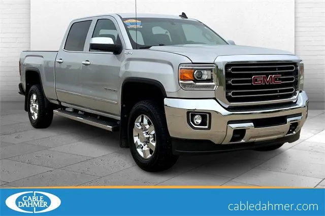 Silver 2019 GMC Sierra 2500 HD SLT for sale in Topeka, KS