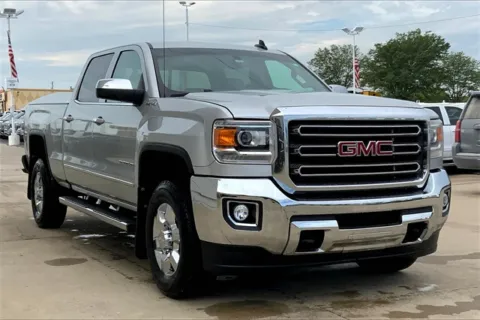 Silver 2019 GMC Sierra 2500HD SLT for sale in Topeka, KS