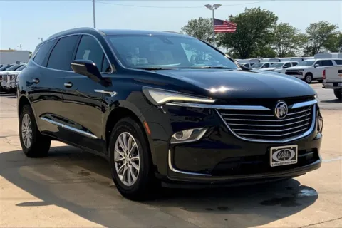 Black 2023 Buick Enclave Essence for sale in Topeka, KS
