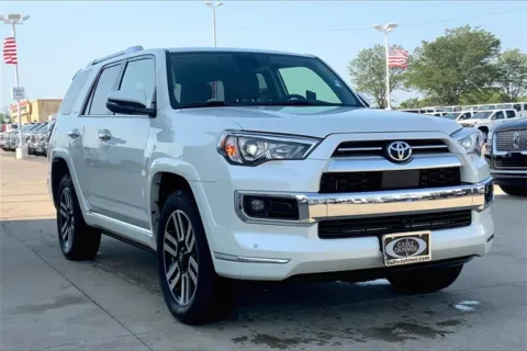 White 2023 Toyota 4Runner Limited for sale in Topeka, KS