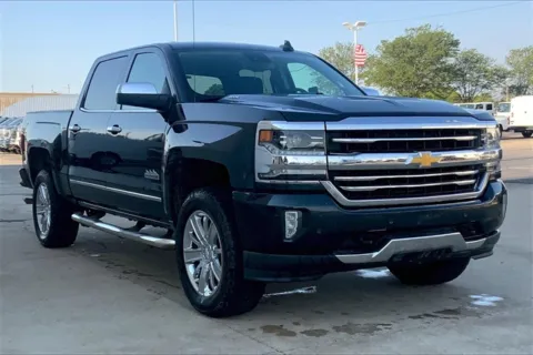 Gray 2017 Chevrolet Silverado 1500 High Country for sale in Topeka, KS