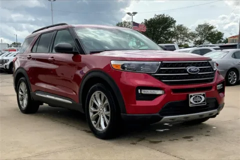 Red 2020 Ford Explorer XLT for sale in Topeka, KS