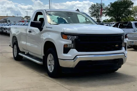 White 2024 Chevrolet Silverado 1500 WT for sale in Topeka, KS
