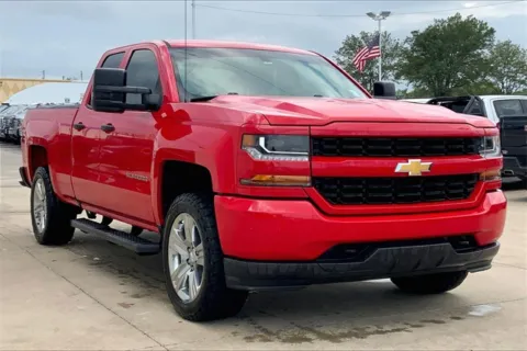 Red 2017 Chevrolet Silverado 1500 Custom for sale in Topeka, KS