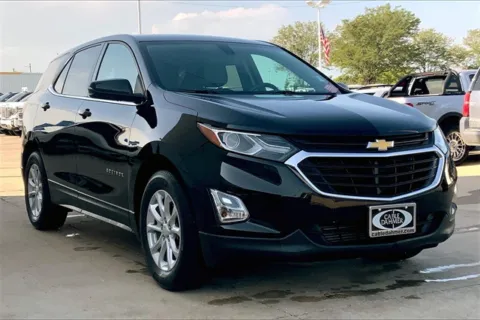 Black 2018 Chevrolet Equinox LT for sale in Topeka, KS