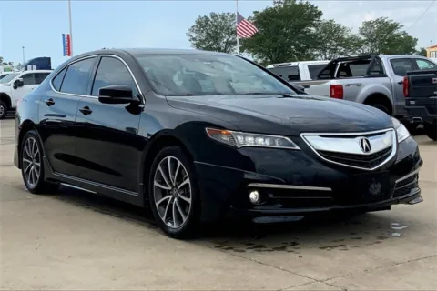 Black 2016 Acura TLX 3.5L V6 for sale in Topeka, KS