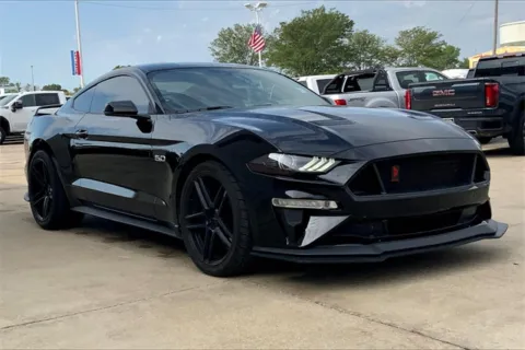 Black 2019 Ford Mustang GT Premium for sale in Topeka, KS