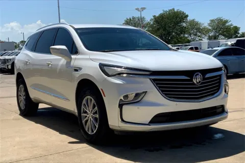 White 2023 Buick Enclave Essence for sale in Topeka, KS